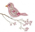 Oiseau cerisier